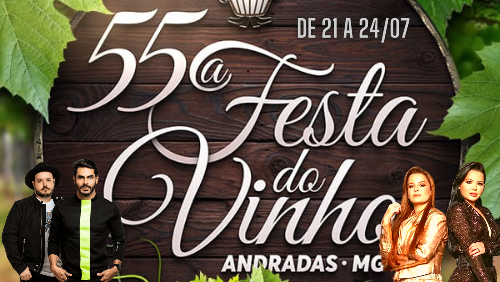 Festa do Vinho de Andradas Excursão Turismo & Cia